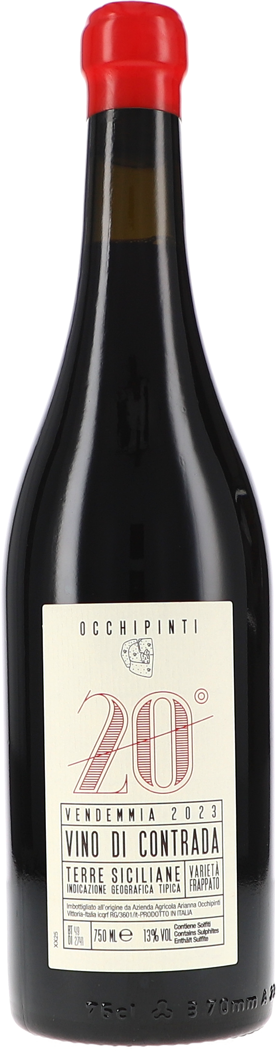 Rotwein, Süd Italien, Terre Siciliane, Vino di Contrada, 750 ml