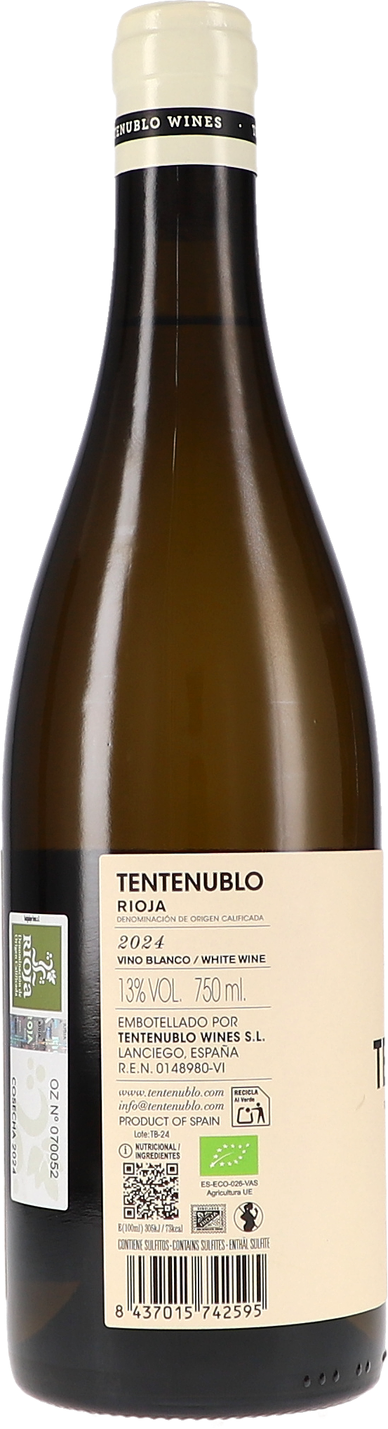 weißwein, Rioja, Flasche, embotellado por, 750 ml