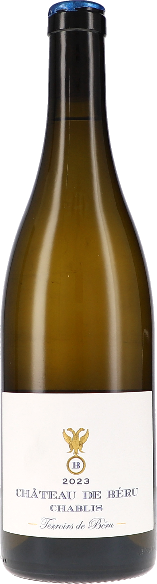 Chablis Terroirs de Béru AOC Weißwein, Chablis, Flasche, Etikett, Jahrgang 2023