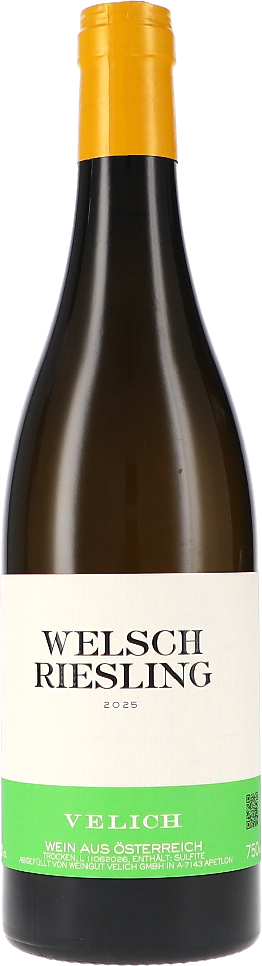 Welschriesling, Weißwein, Wein aus Österreich, Jahrgang 2025, Gelbe Kapsel