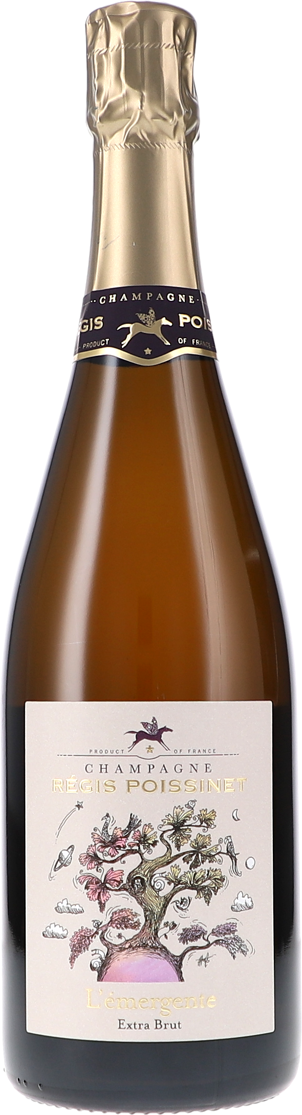 L'émergente, Extra Brut Alkohol, Bier, Getränk, Flasche, Schnaps