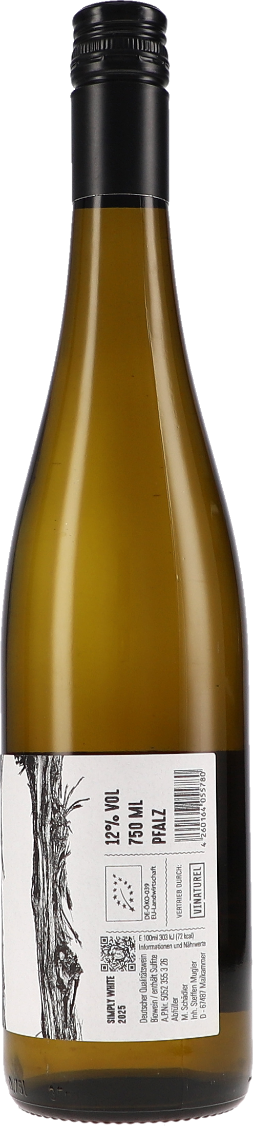 Weißwein, Flasche, Etikett, 750 ml, Korken