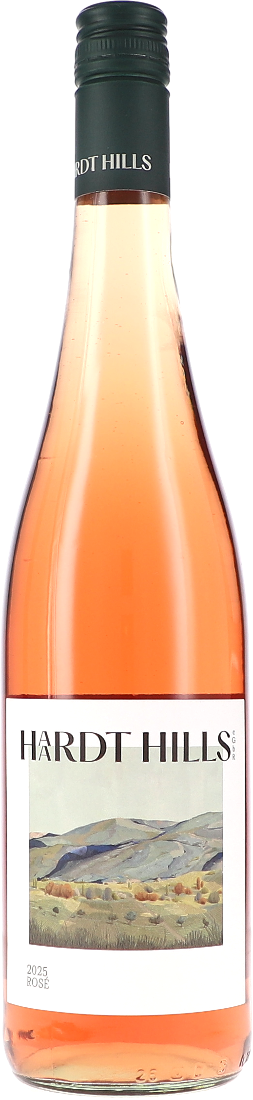 rosé, weinflasche, glasflasche, roséwein, etikett
