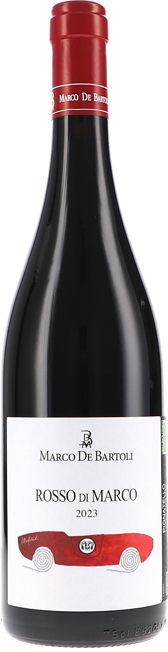 Wein, Rotwein, Glasflasche, Rosso di Marco, 2023 Vintage