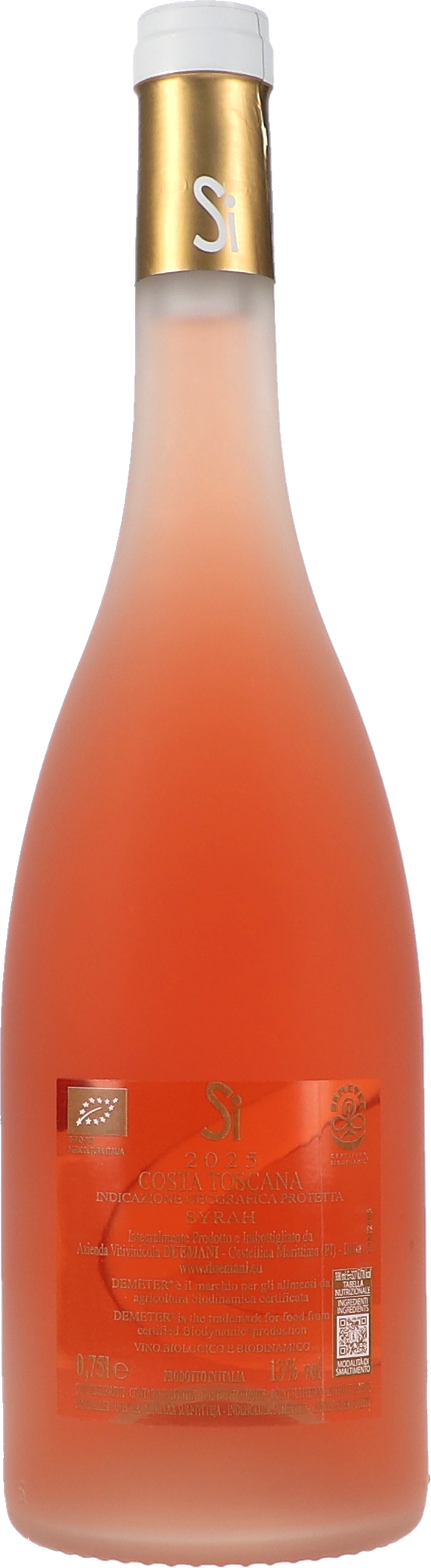 rosewein, rosé, Flasche, Glasflasche, Etikett