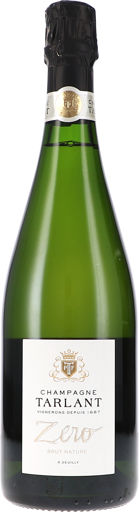 Zero Brut Nature, Base 2017 Flasche, Alkohol, Getränk, Weinflasche, Bier