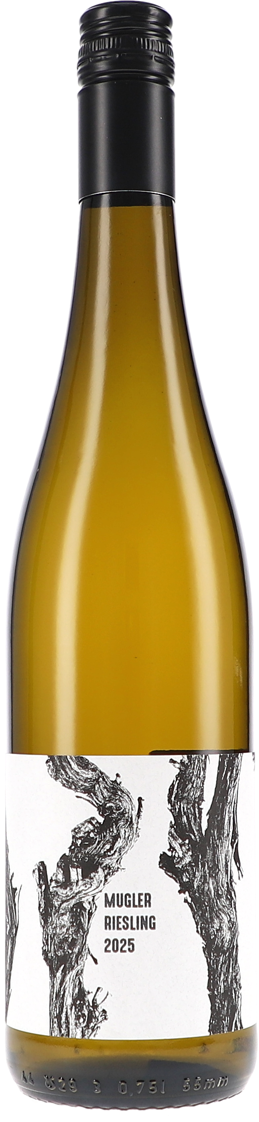 Weißwein, Weinflasche, Riesling, Mugler, 2025