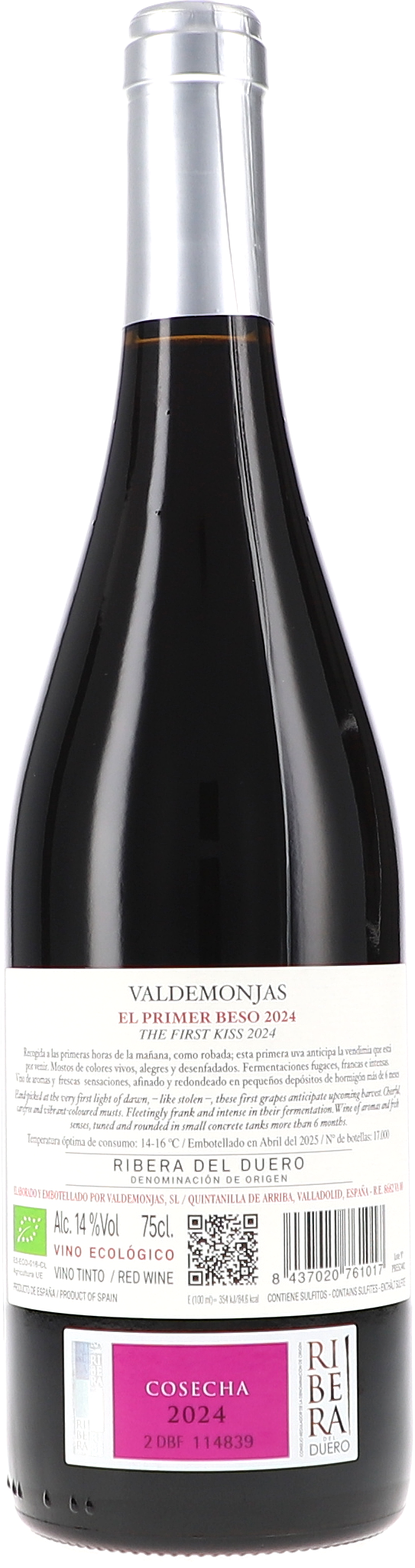 Wein, Rotwein, Spanischer Wein, Düro Ribera del Duero, Bio-Wein