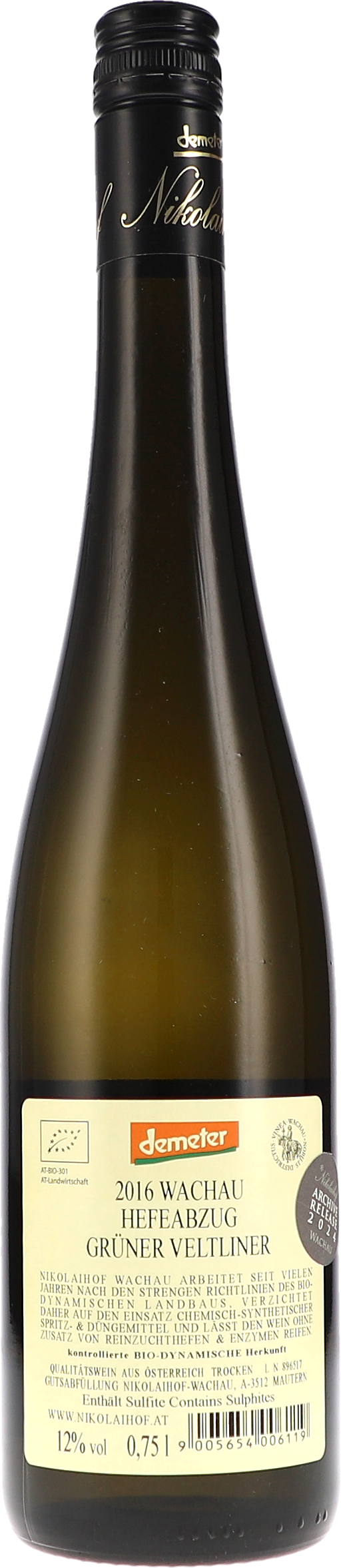 Hefeabzug, Grüner Veltliner trocken