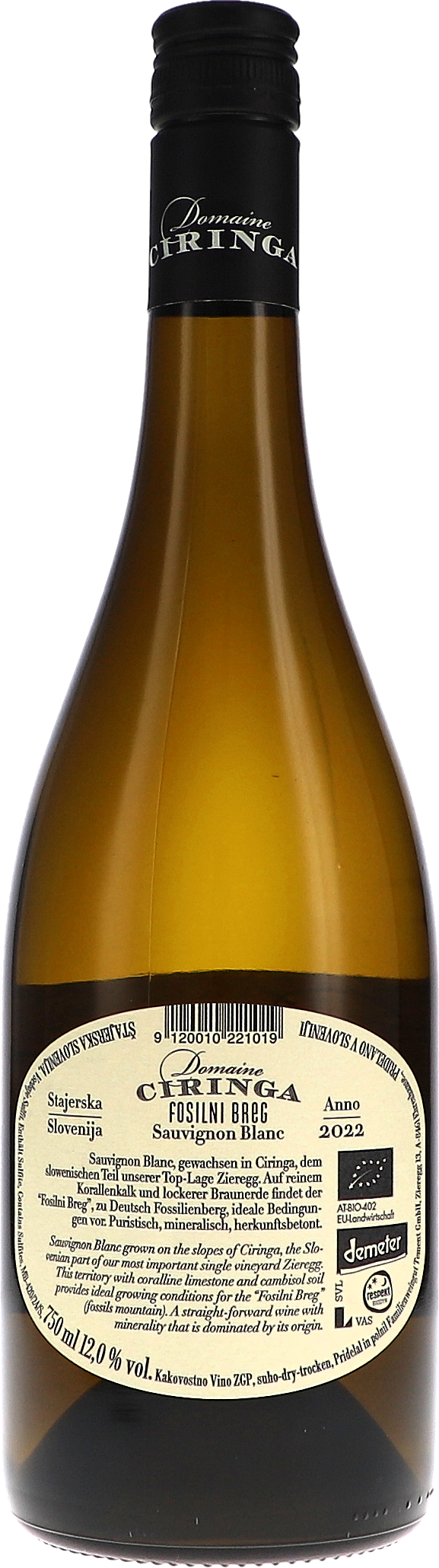 Ciringa, Fosilni Breg