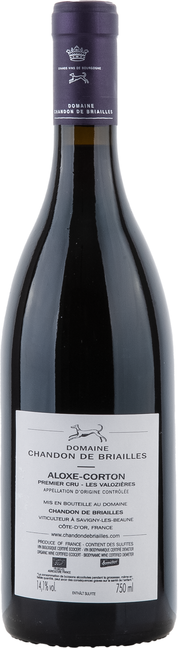 Aloxe-Corton 1er Cru "Les Valozières" rouge