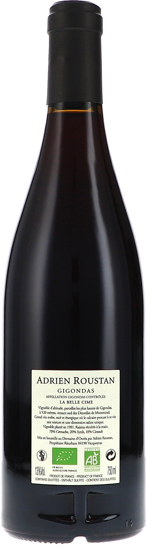 Gigondas "La Belle Cime" AOC