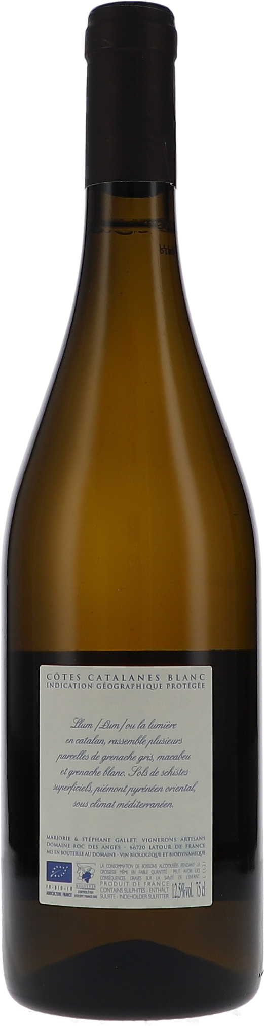 Llum, Côtes Catalanes blanc IGP