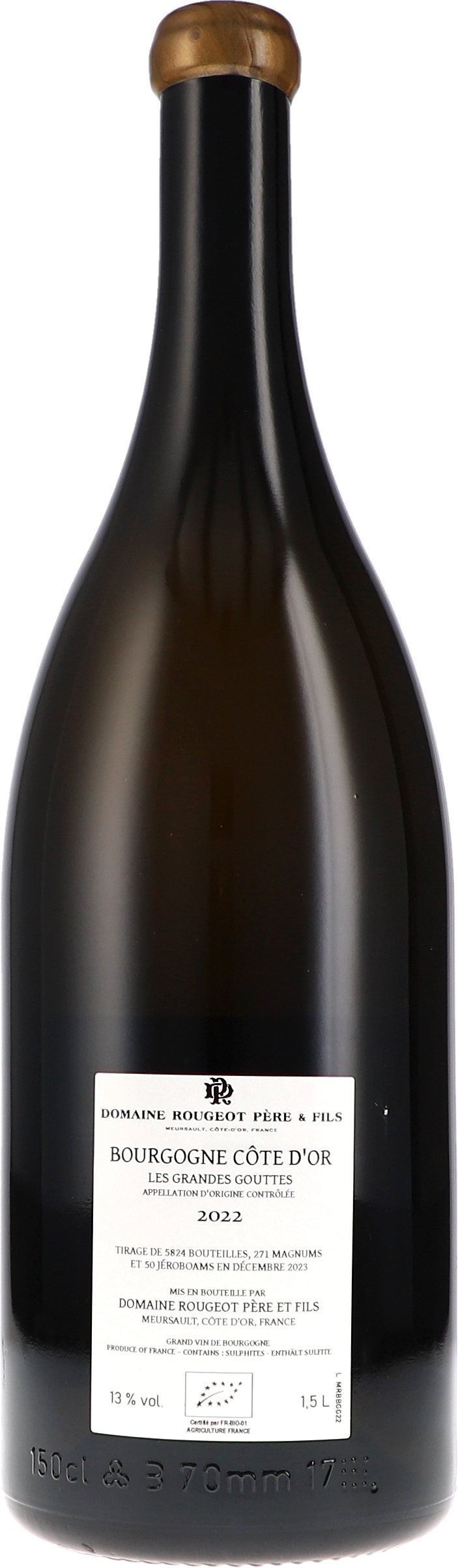 Bourgogne Côte d'Or "Les Grandes Gouttes" AOC