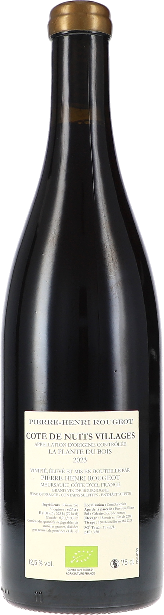 Cote de Nuits Villages "La Plante du Bois" AOC