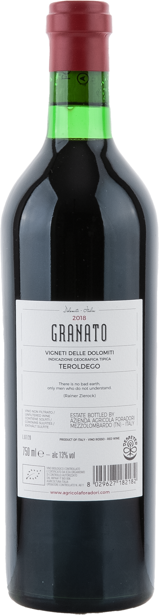 Granato Teroldego Vigneti delle Dolomiti IGT