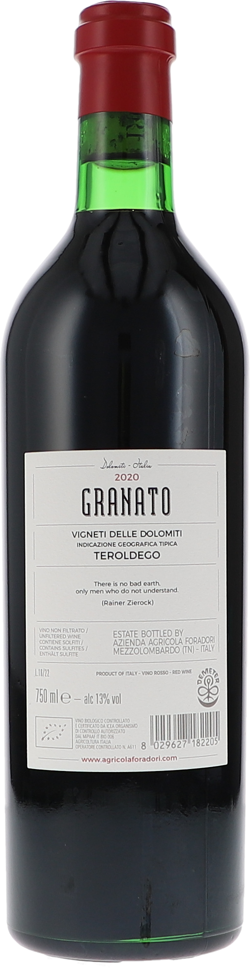 Granato Teroldego Vigneti delle Dolomiti IGT