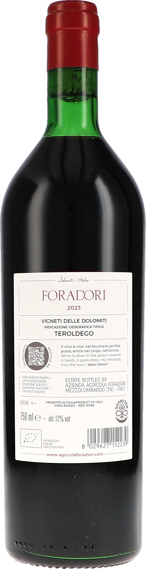 Foradori Teroldego Vigneti delle Dolomiti IGT