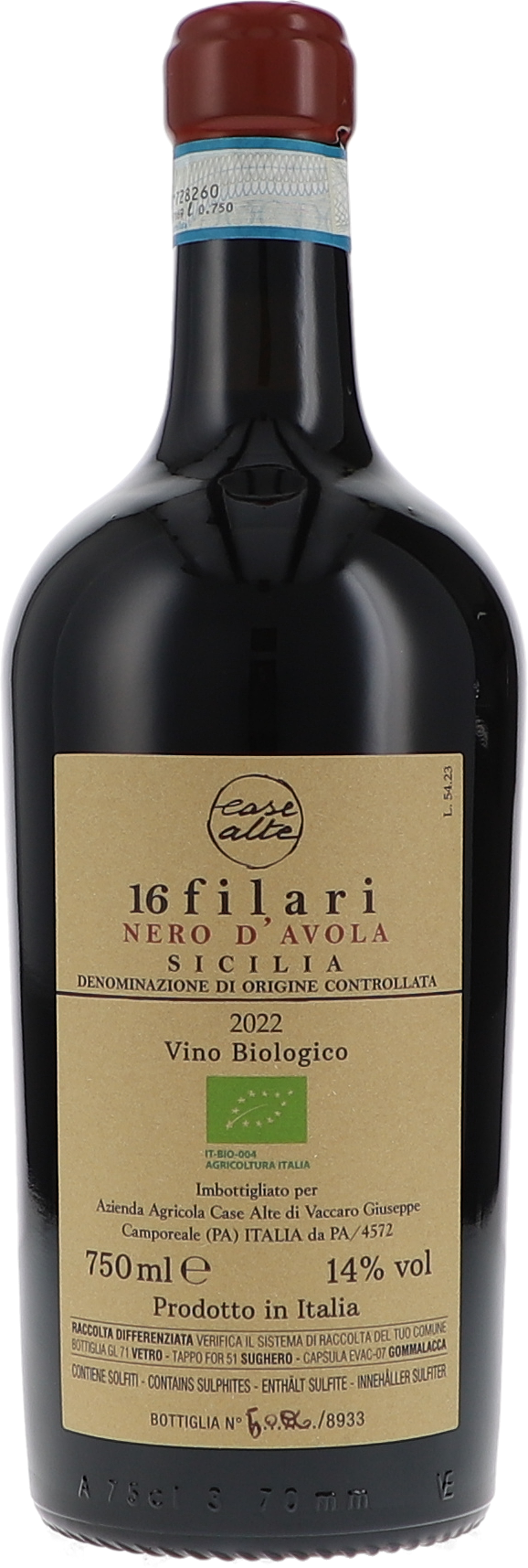 16 Filari Nero d'Avola DOC Sicilia
