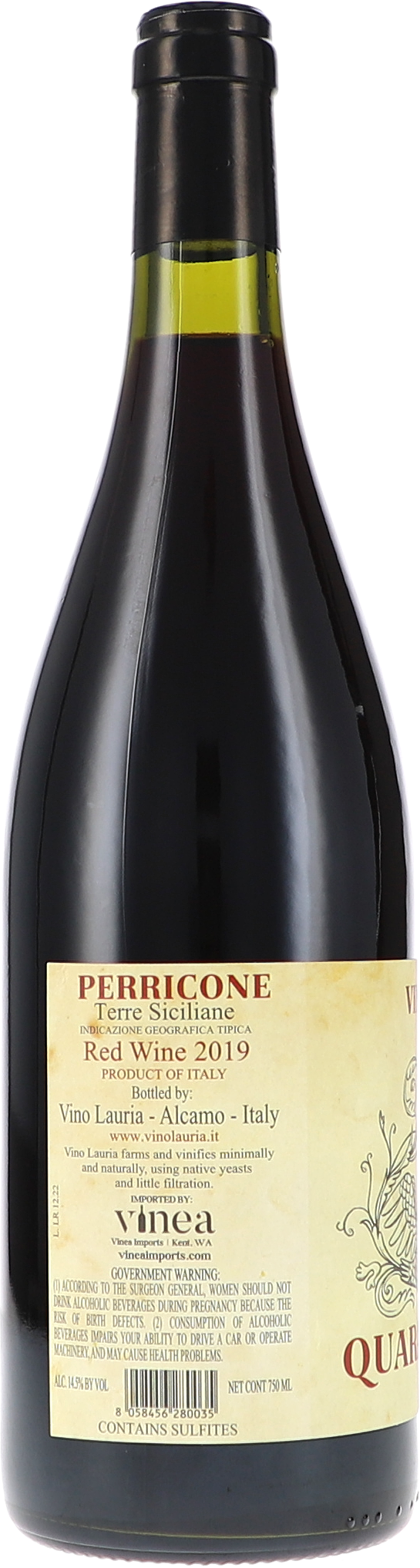 Quarantasarme, Perricone IGT Terre Siciliane