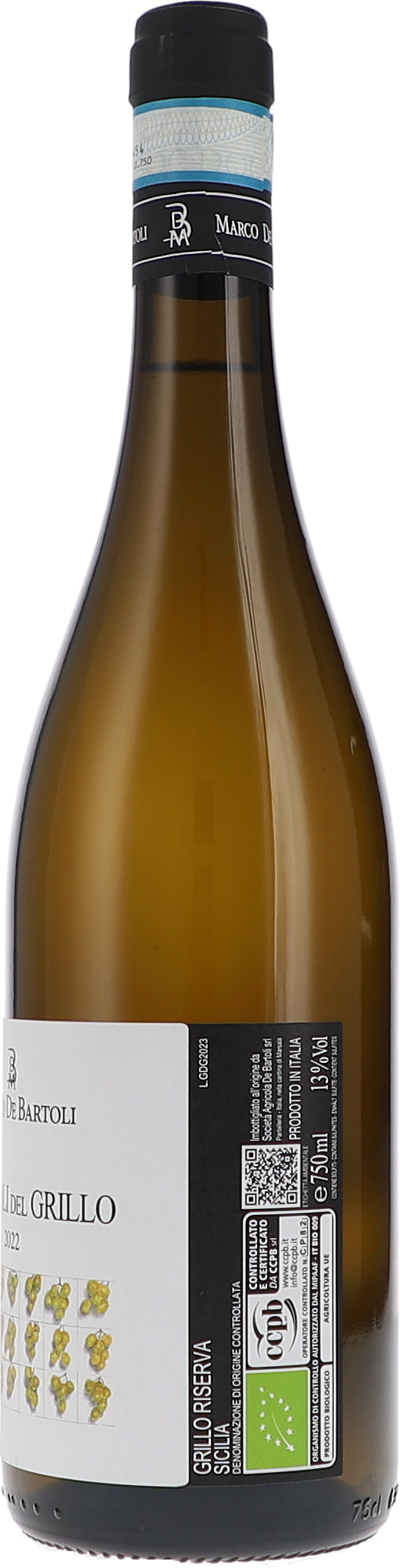 Grappoli del Grillo, Sicilia Grillo DOC