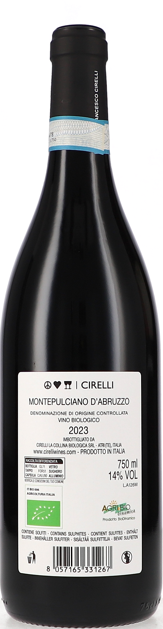 Montepulciano d'Abruzzo DOC Amphora