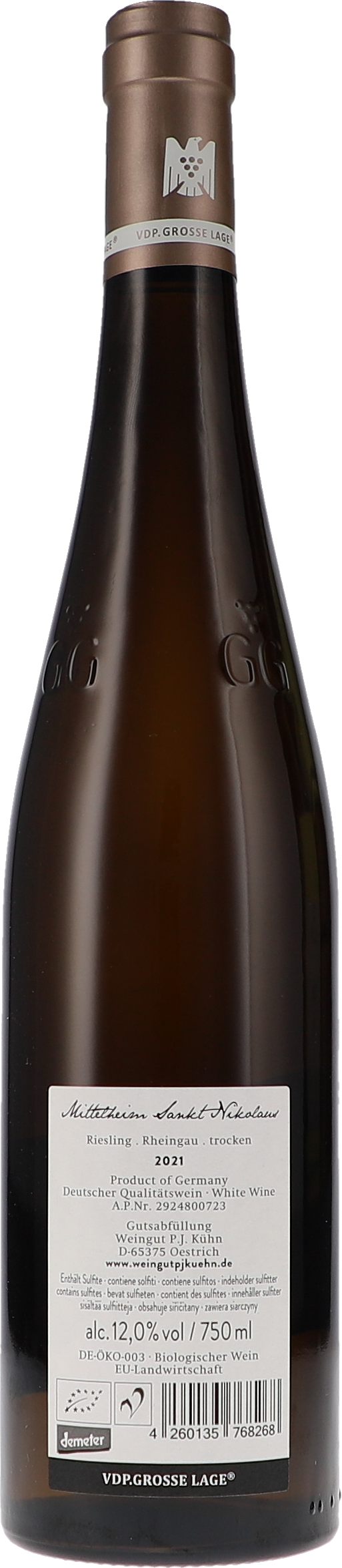 Riesling Sankt Nikolaus Grosses Gewächs