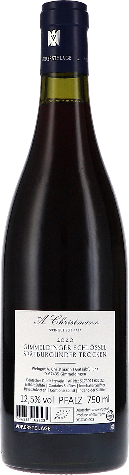 Gimmeldinger Schlössel Spätburgunder VDP Erste Lage