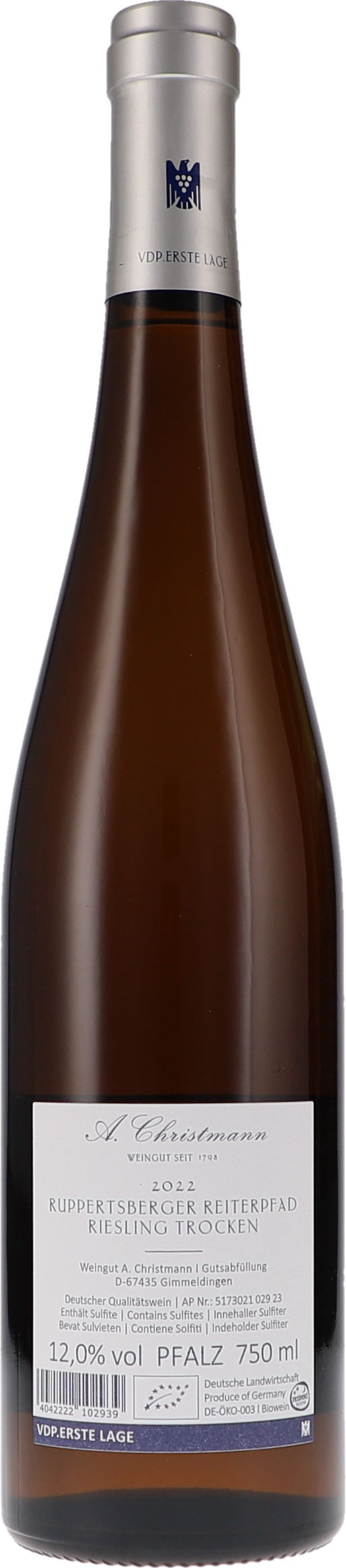 Ruppertsberger Reiterpfad Riesling VDP Erste Lage