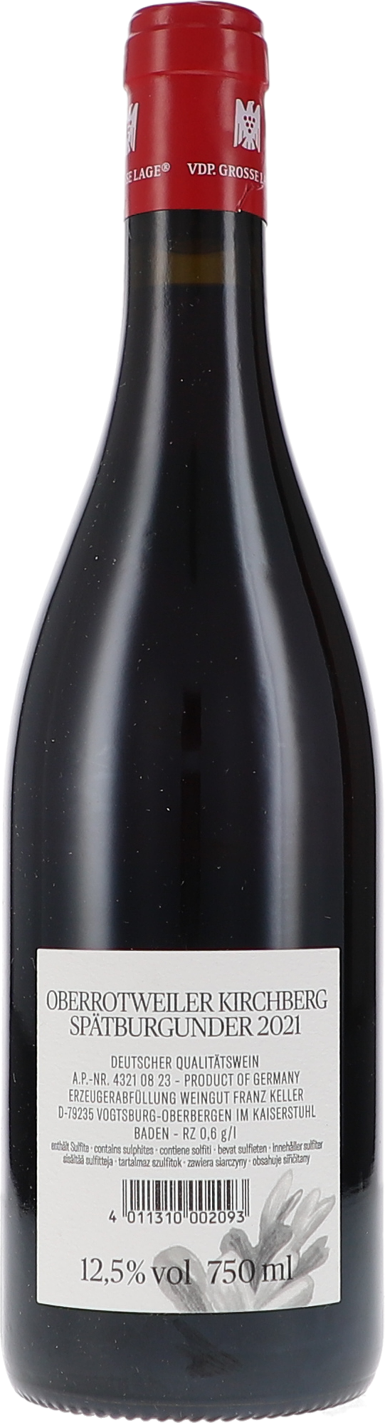 Kirchberg Oberrotweil Spätburgunder GG