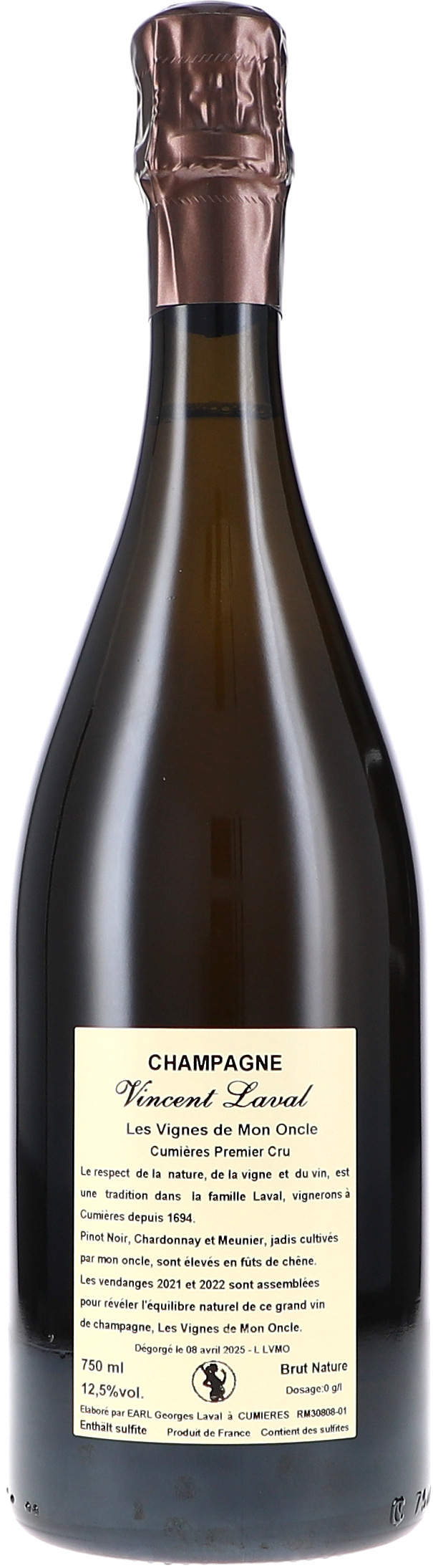 "Les Vignes de Mon Oncle" Cumières Premier Cru V21/22