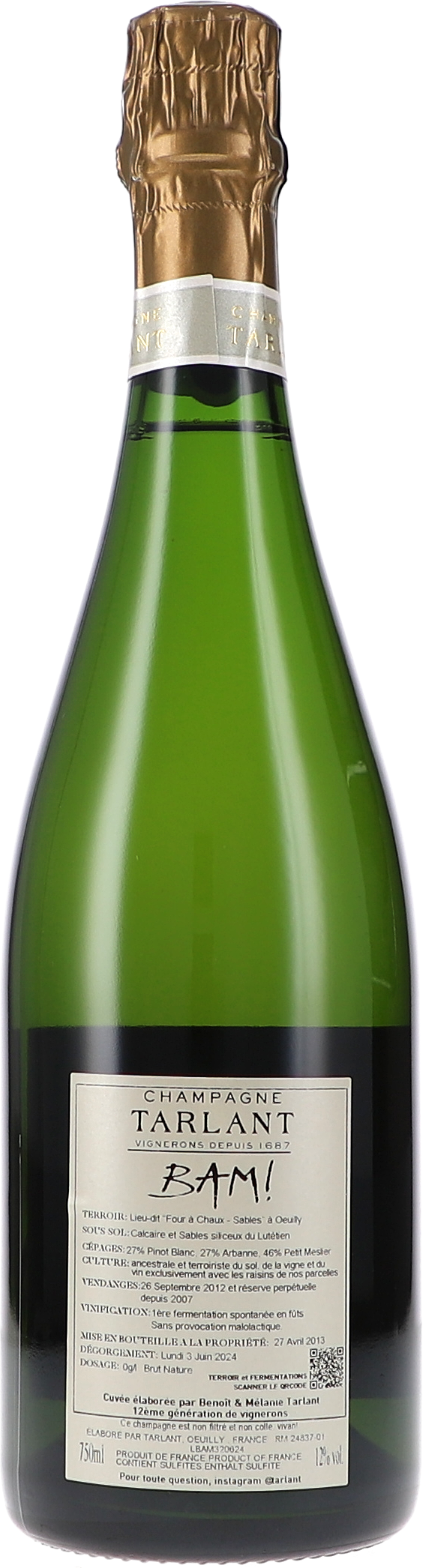 BAM! 2012+Réserve Perpetuelle, Brut Nature