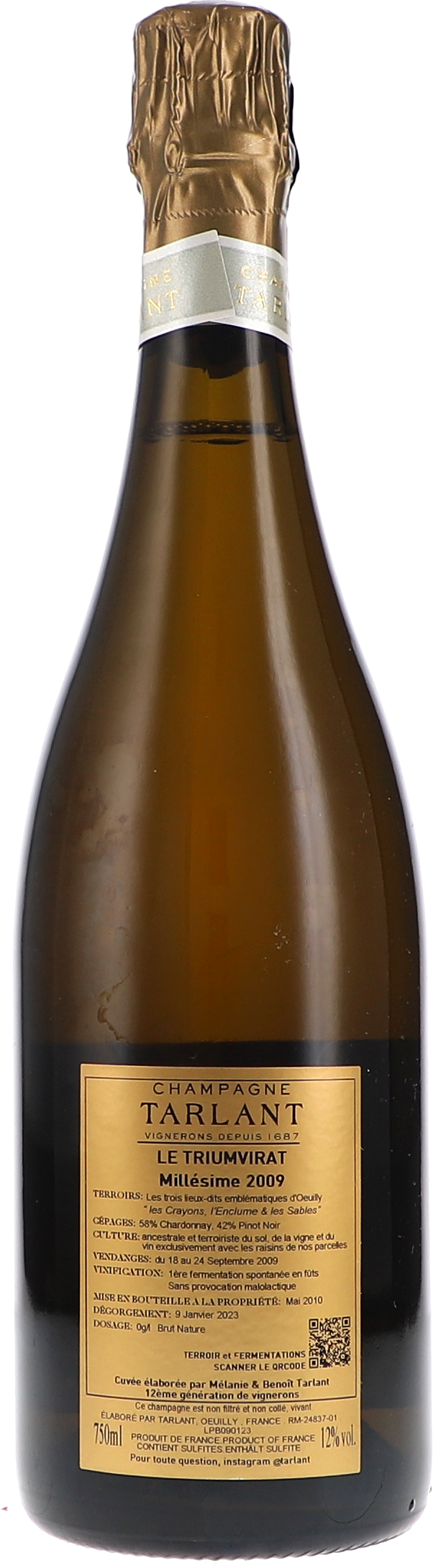 Le Triumvirat, Brut Nature