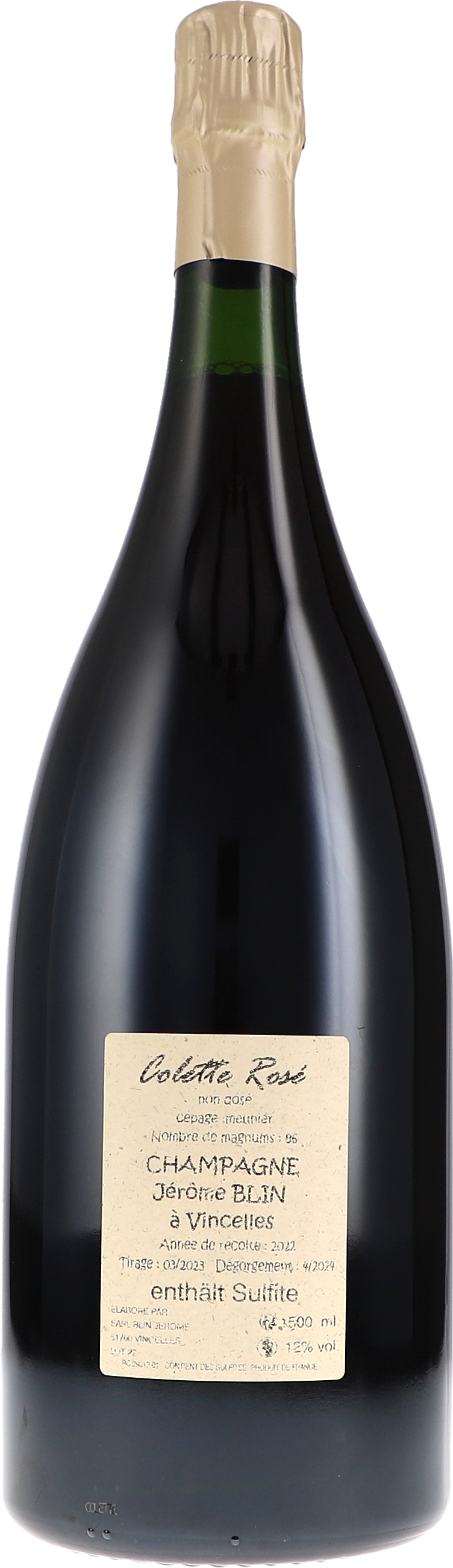 Colette Rosé, non dosé