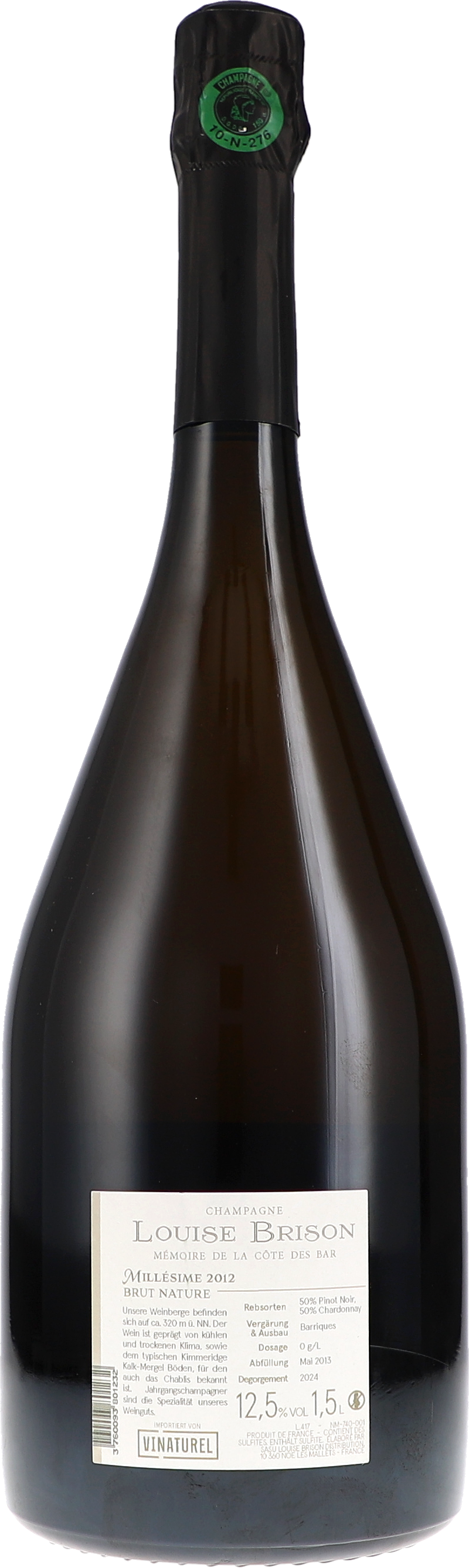 A l’Aube de la Côte des Bar, Brut Nature