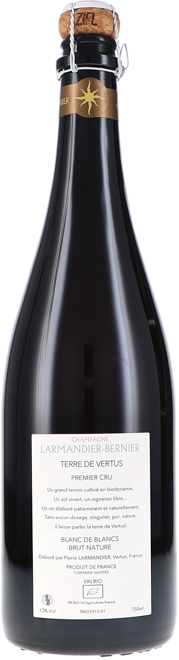 Terre de Vertus Premier Cru Blanc de Blancs Brut Nature