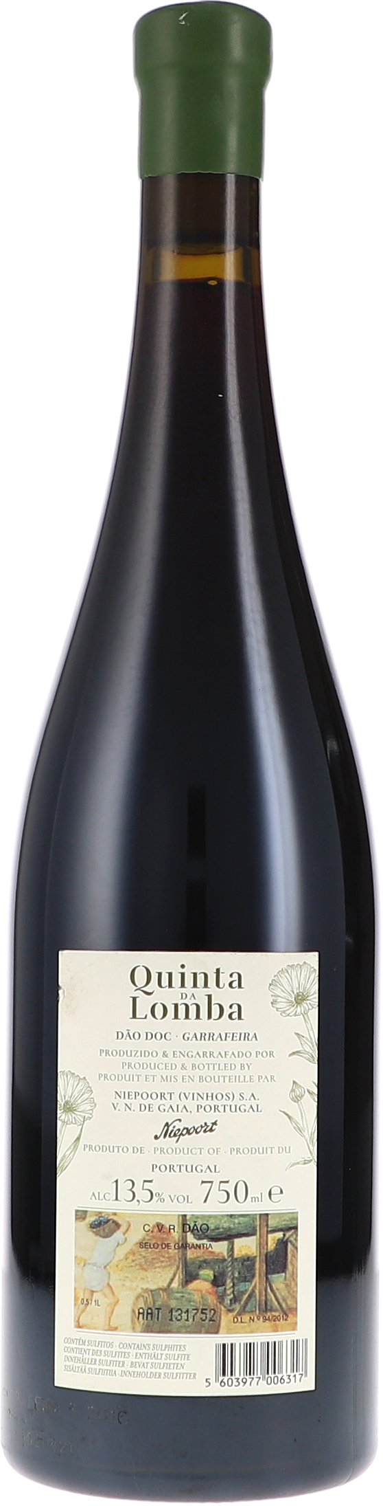 Quinta da Lomba Tinto, Garrafeira Dão DOC