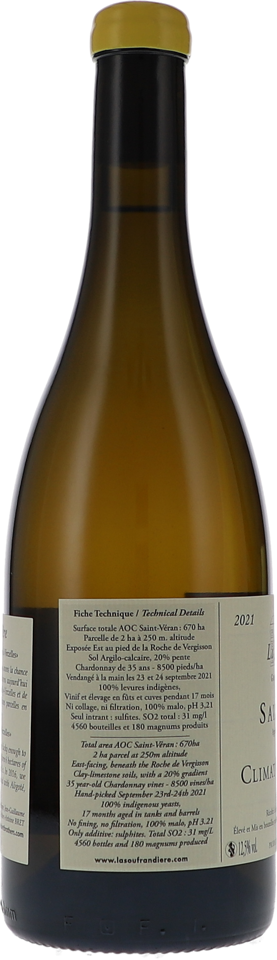 Saint-Véran Climat "La Bonnode" AOC