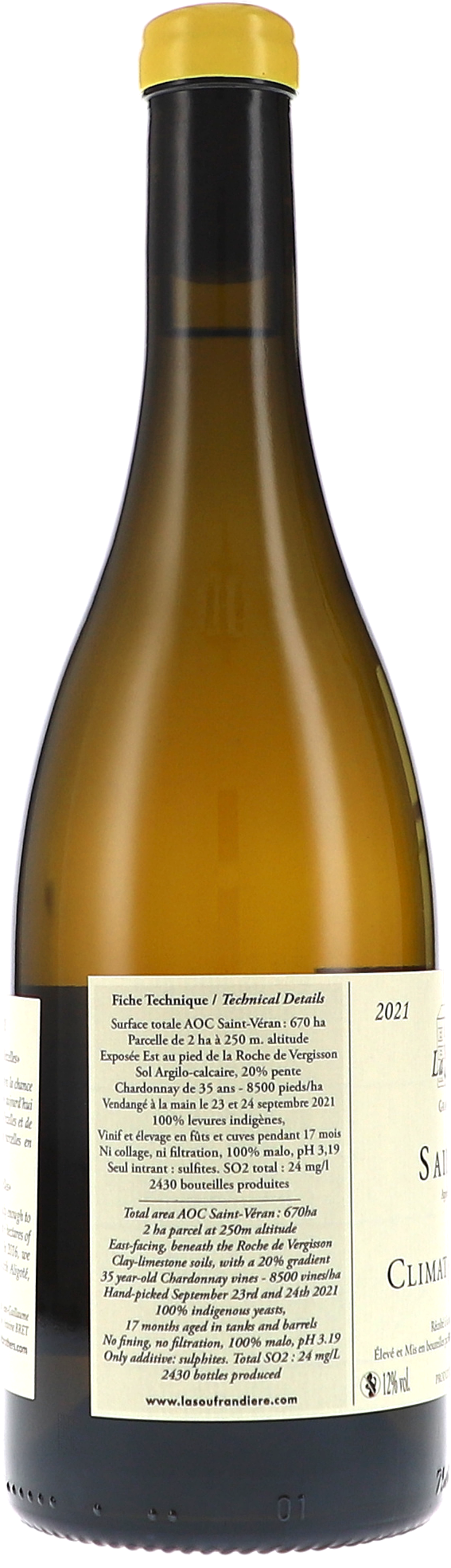 Saint-Véran Climat "La Bonnode" Zen AOC