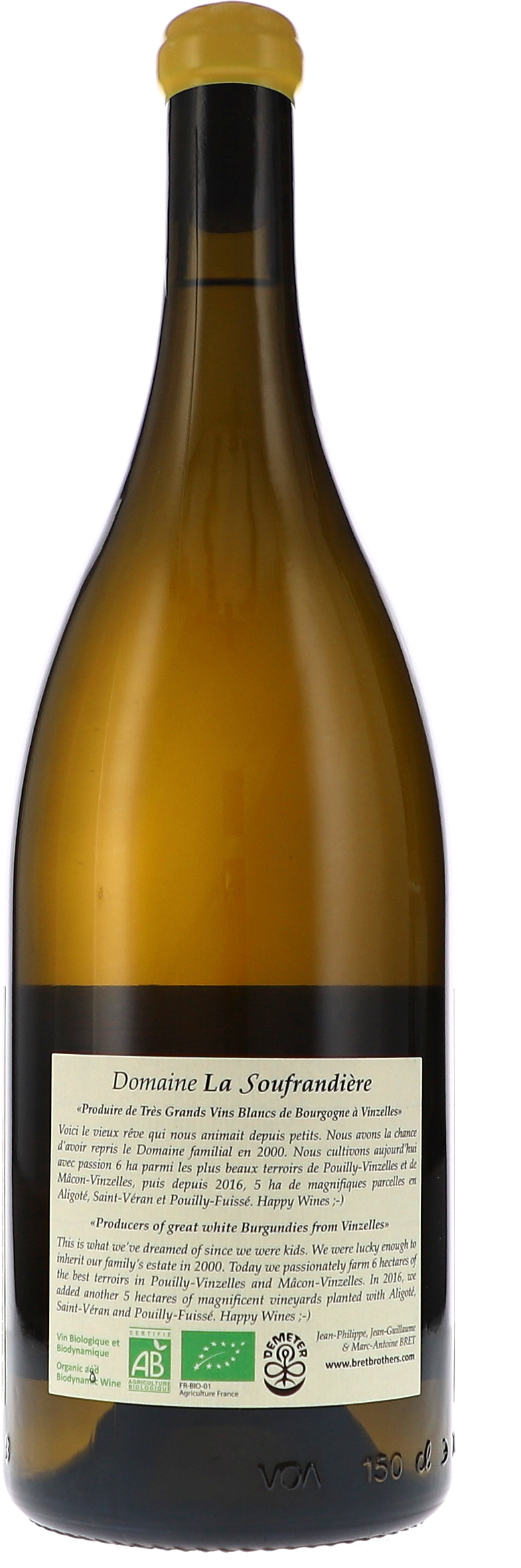 Pouilly-Vinzelles Climat "Les Quarts" Zen AOC