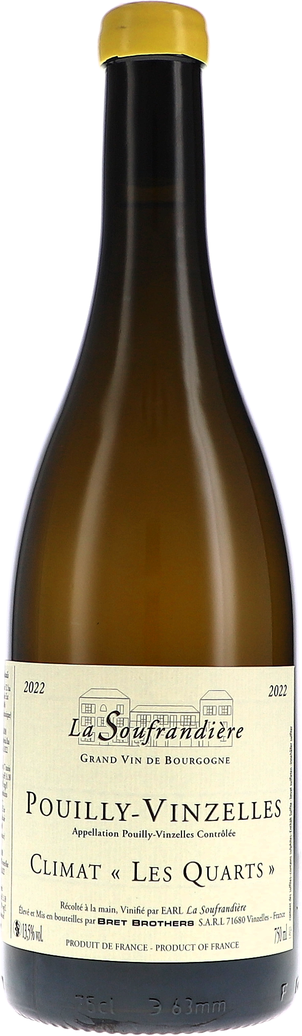 Pouilly-Vinzelles Climat "Les Quarts" AOC
