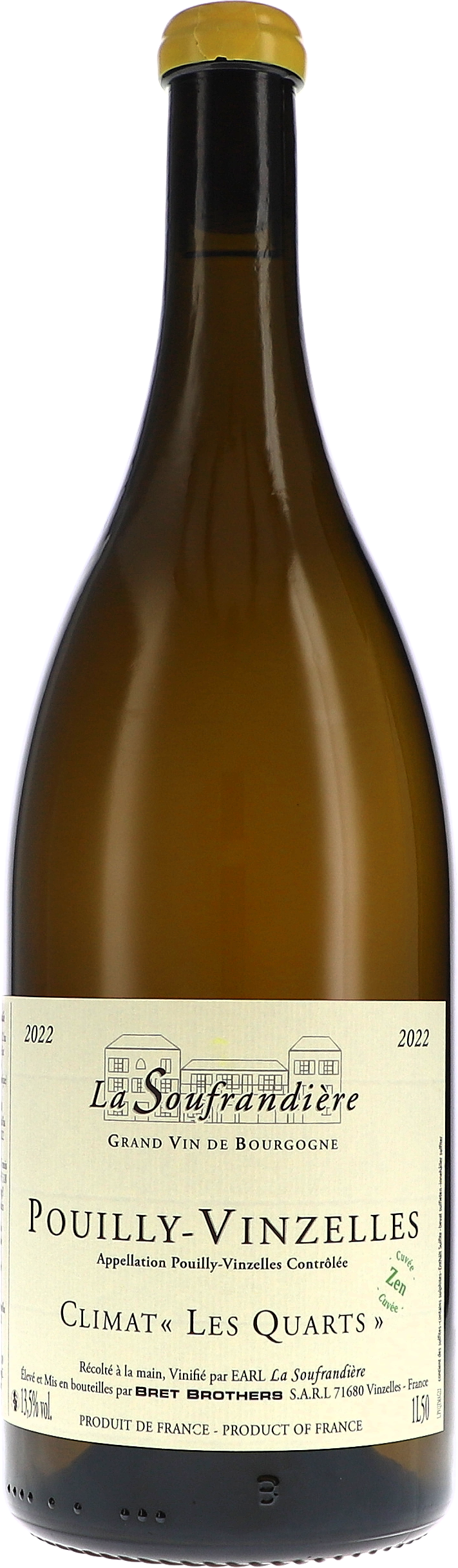 Pouilly-Vinzelles Climat "Les Quarts" Zen AOC
