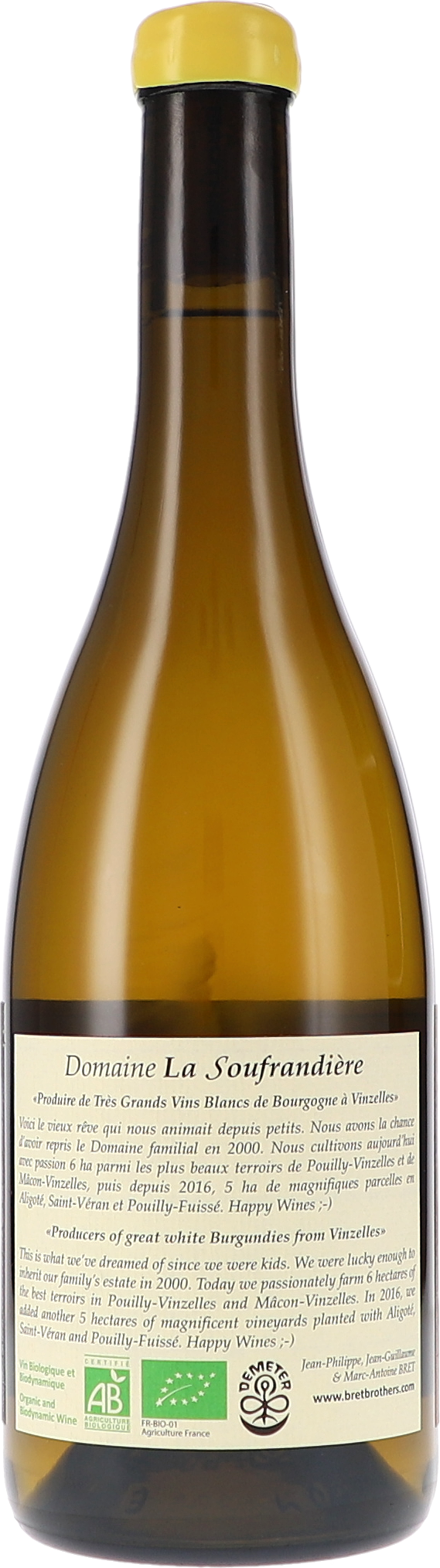 Pouilly-Vinzelles Climat "Les Quarts" Clocheton Ovoide Zen AOC