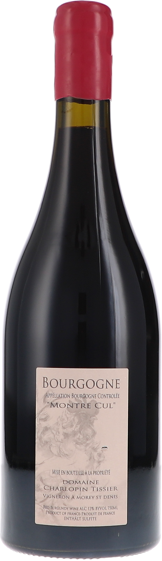 Bourgogne "Montre Cul" rouge AOC