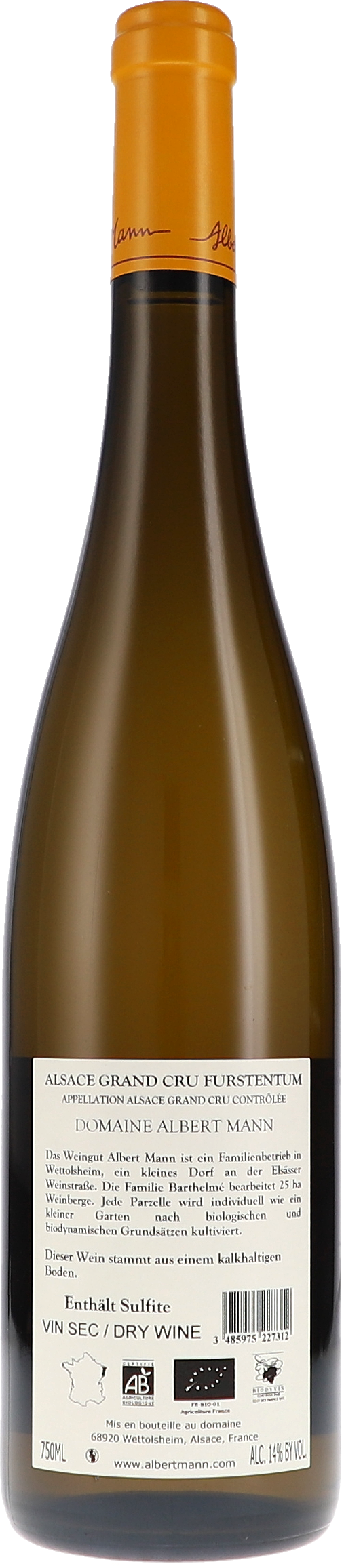 Riesling Furstentum Grand Cru