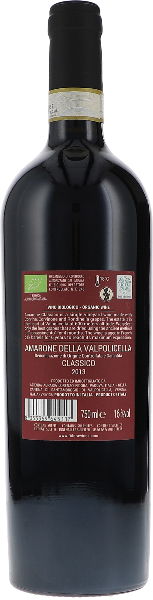 Tenuta Fraune, Amarone della Valpolicella Classico DOCG