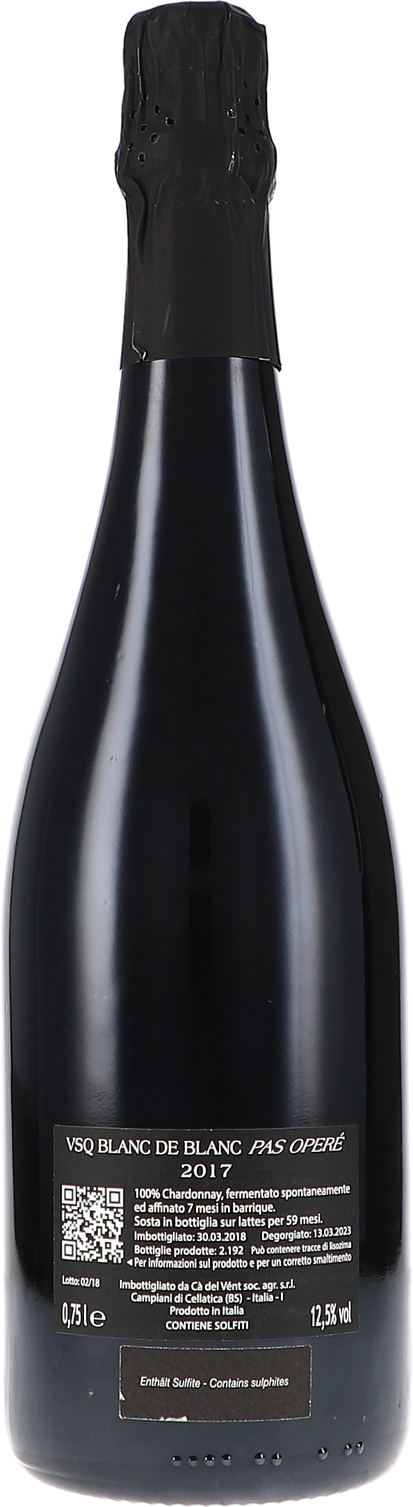 Blanc de Blanc VSQ Pas Operé