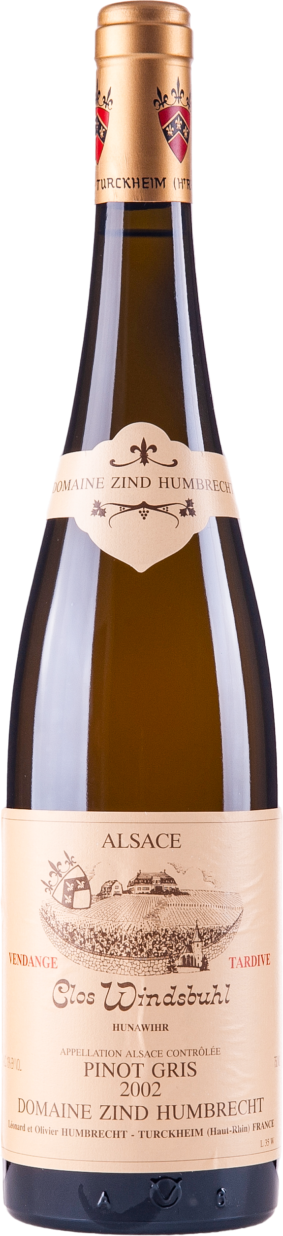 Clos Windsbuhl, Vendanges Tardives