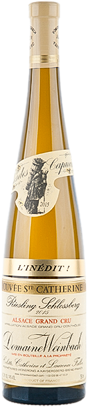 Riesling Schlossberg Grand Cru, Cuvée Sainte Catherine L'inedit