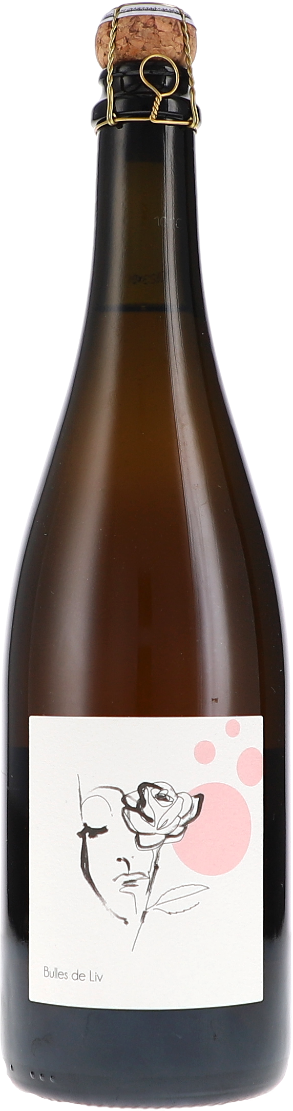 Bulles de Liv, Crémant de Loire Rosé, Extra Brut AOP